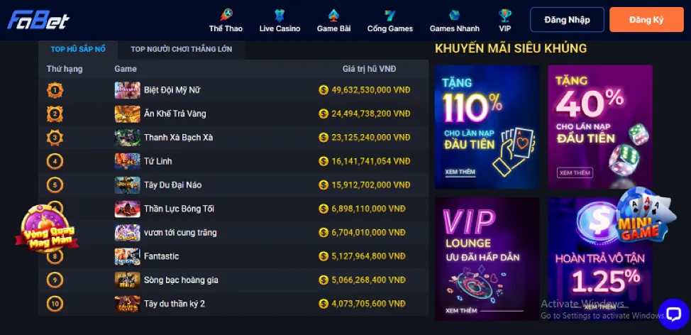 Banner khuyến mãi hấp dẫn của banca90 login